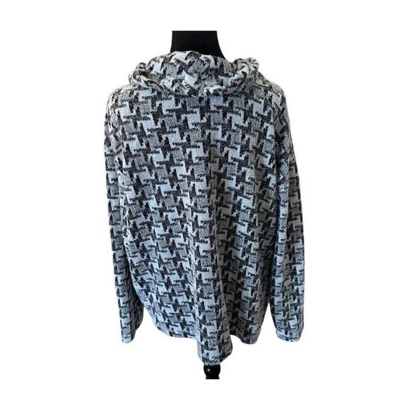 SKYES THE LIMIT Womens XL Geo Print Cowl Neck Sweater - Picture 4 of 8